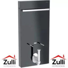 Module sanitaire Geberit Monolith Plus pour WC BTW, 101 cm. Verre lave, noir ...