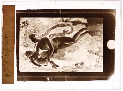 Photographie une gravure - d’une,