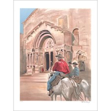 ZAROU - Lithographie originale
