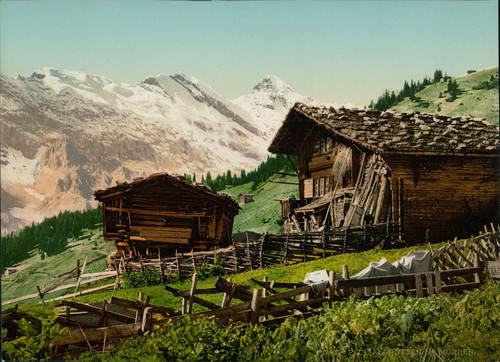 Berner oberland alphütten - berner,