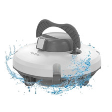Robot Nettoyeur Aspirateur de Piscine sans Fil IPX8 Etanche Autonomie 130 Min