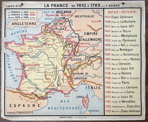 Ancienne carte scolaire - 🌏,