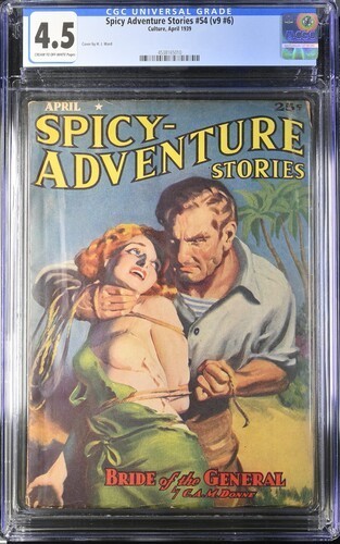 Spicy adventure stories 1939 - stories,
