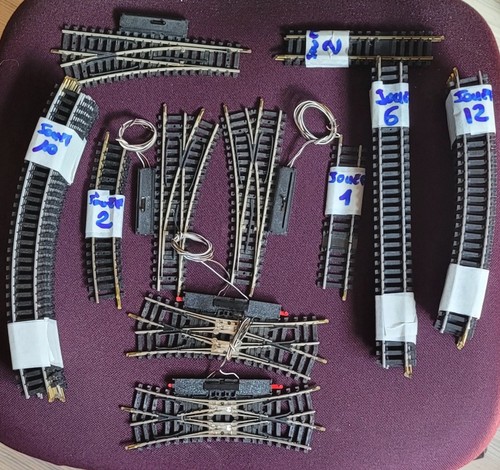 Jouef rails droit grandes - droit,