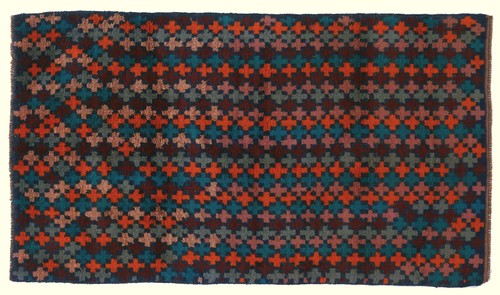 Tapis gabbeh 110x190 fait - tapis, main