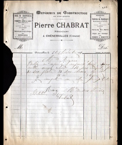 Chenerailles materiaux de - chenerailles, (23)