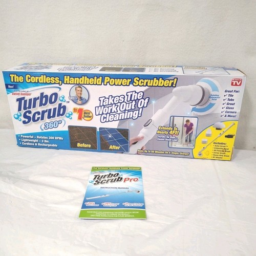 Turbo scrub 360 cordless - turbo,