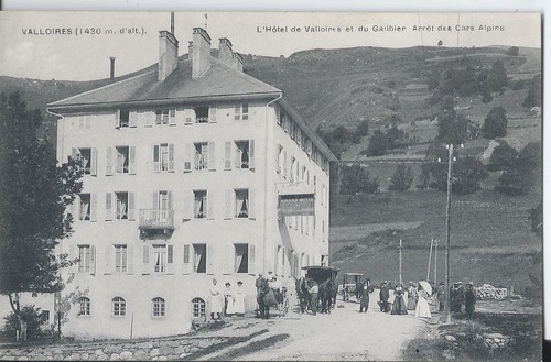 Cpa valloires l - (73), l'hôtel