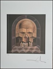 SALVADOR DALI * Crâne De