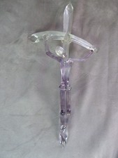 BEAU CRUCIFIX en verre