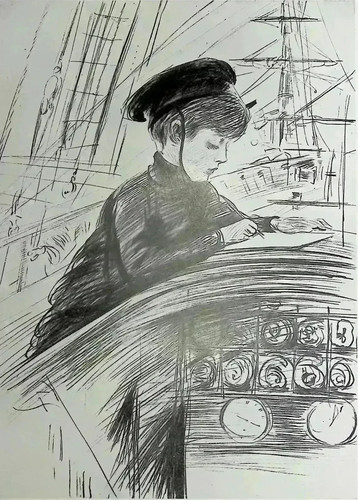 Paul césar helleu marine - paul-césar,