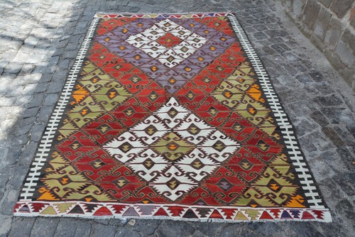 Tapis kilim vintage 8 - 5,3, x