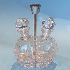 Huilier Vinaigrier En Cristal