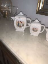 Série De 5 Pots Anciens  L’angélus Becs Verseurs