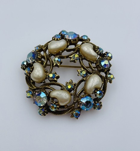 Broche perle dent - perle,
