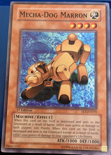 Mecha dog marron - yu-gi-oh!,