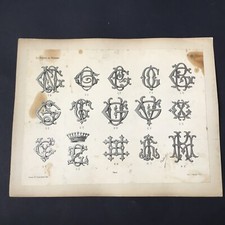 Gravure Couronne Monogrammes