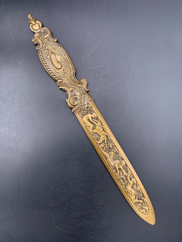 Ancien coupe papier bronze - ancien,