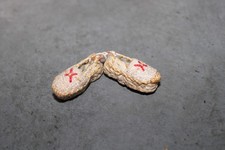 petites chaussures pour mini poupée ancienne   (no  jumeau  gaultier)