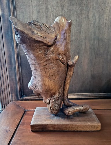 Sculpture bois flotté - bois,