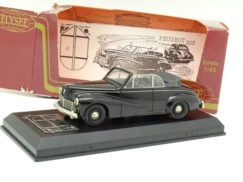Elysée résine peugeot - elysée, 1/43