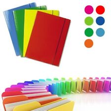 Pochettes Porte-Documents Housse Dossier Avec Élastique Bureau Ordre 348