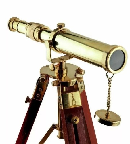 Télescope nautique laiton - télescope,