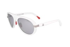 Lunettes de Soleil Moncler ML0240 21C WHITE 57/17/140 Homme