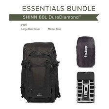 F-Stop Shinn DuraDiamond Expedition 80L Sac À Dos Bundle (Noir Anthracite)
