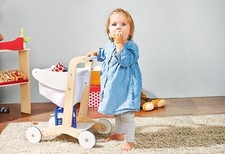 Chariot de Course Blanc En