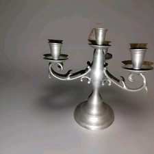 bougeoir ancien En Étain 4 Feux ?️ 