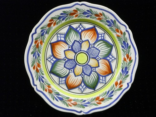 Ancienne assiette faïence - assiette,