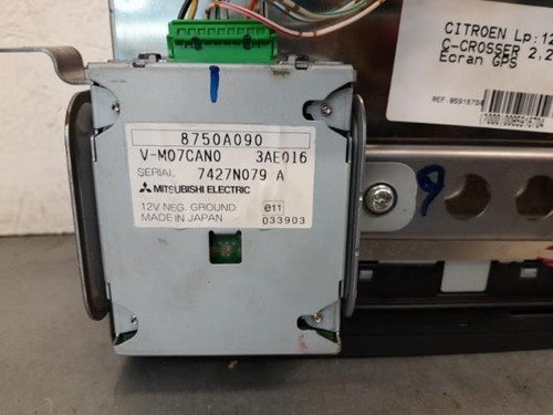 Ecran gps citroen crosser - ecran,