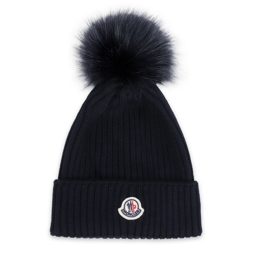 Moncler bonnet pompon enfant - pompon,