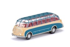 WIKING 073005 Échelle HO Autobus (Setra S8) - Beige/Azur 1952-58