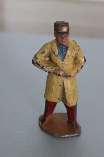 Ancien jouet plomb soldat - en,