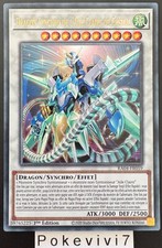 Carte YU-GI-OH! DRAGON SYNCHRO DE L'AILE CLAIRE DE CRISTAL RA04-FR059 UR NEUF