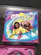 Vintage 1990 Jeu De Société SECRET GIRLS Harbourdin Complet Pour Adolescentes 