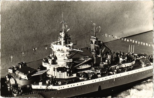 Cpa richelieu maquette - le,