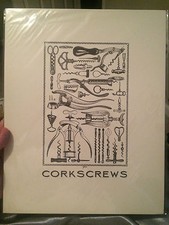 Corkscrews  Print Art For Interior Home Decor, 