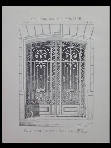 Paris avenue kleber 1893 - 30,
