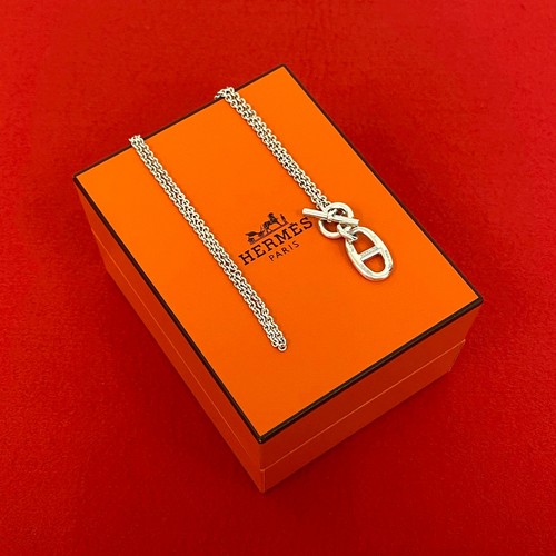 Collier amulette hermes - collier,