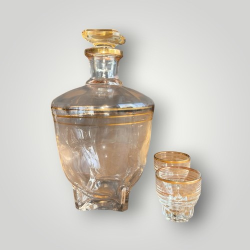Service liqueur vintage art - service, à