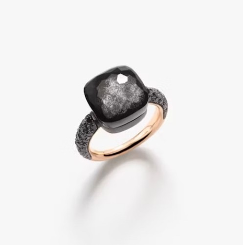 Pomellato nudo maxi ring - pomellato, black