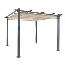 Pergola aluminium toile