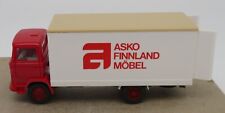 b WIKING HO 1/87 CAMION MERCEDES 1317 ASKO LIVRAISON MEUBLES DE FINLANDE
