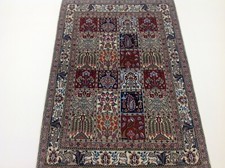 Magnifique Tapis Persan Super Moud En Soie 142 X 96 Cm Tapis Oriental