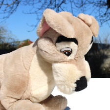 Peluche vintage Chien La Belle