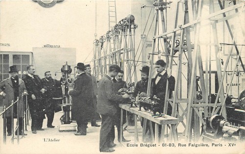 Paris ecole bréguet - (15em),