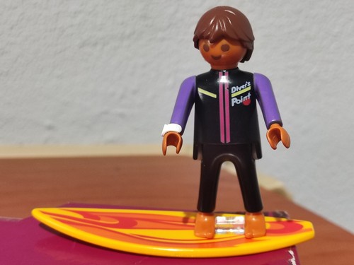 Playmobil figurine surfeur - playmobil,
